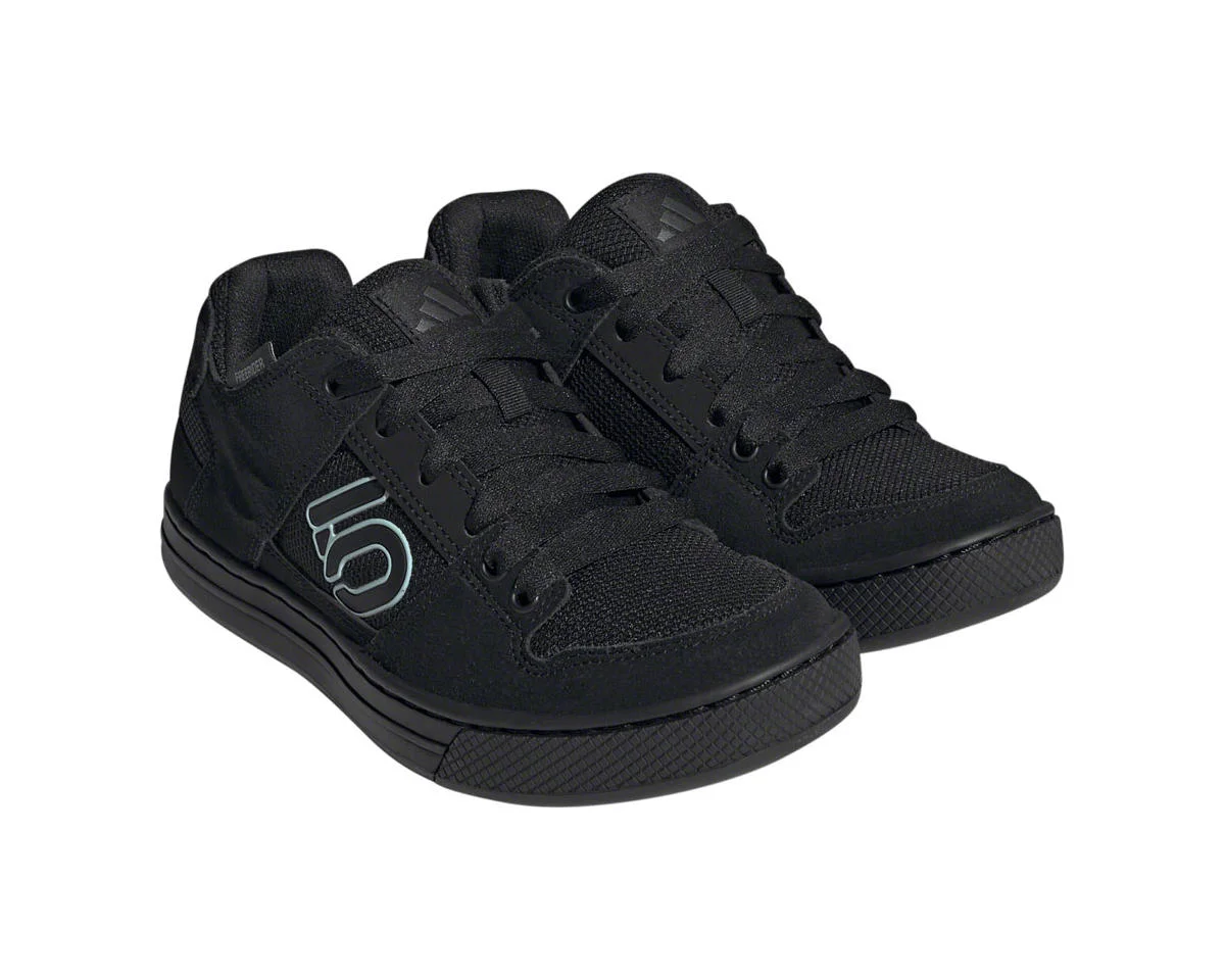 Five Ten Women's Freerider Flat Pedal Shoes (Core Black/Core Black/Grey Six) (6.5)